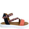 Adesso Zelda Leopard Sandals - Pink