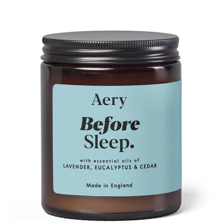 Aery Before Sleep Scented Jar Candle - Lavender Eucalyptus & Cedar