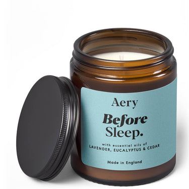 Aery Before Sleep Scented Jar Candle - Lavender Eucalyptus & Cedar