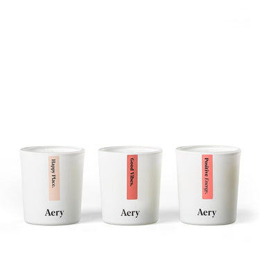 Aery Happy Space Aromatherapy Gift Set - Rose Geranium & Amber