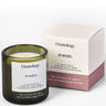 Osmology Hinoki candle with packaging on a white background