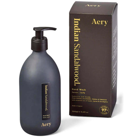 Aery Indian Sandalwood Hand Wash - Pepper Raspberry & Tonka 500ML