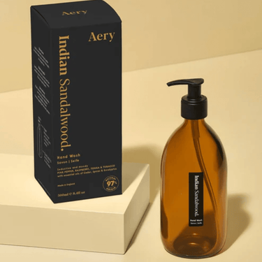 Aery Indian Sandalwood Hand Wash - Pepper Raspberry & Tonka 500ML