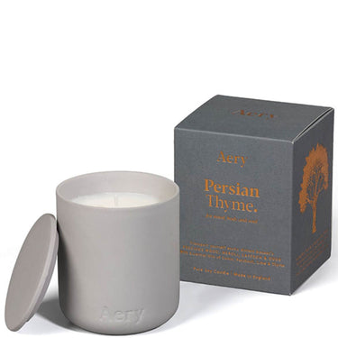 Aery Persian Thyme Scented Candle - Neroli, Saffron & Oudh