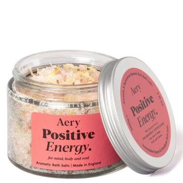 Aery Positive Energy Bath Salts - Pink Grapefruit Vetiver & Mint