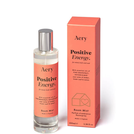 Aery Positive Energy Room Mist - Pink, Grapefruit, Vetiver & Mint