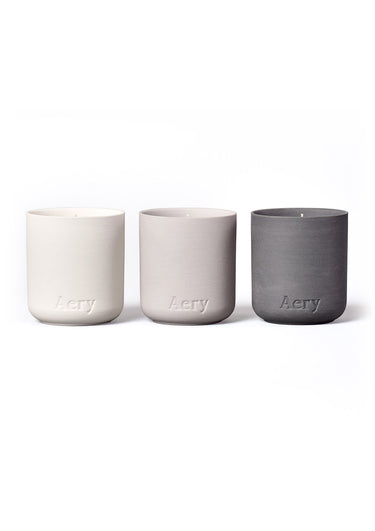 Aery Wonderland Set Of Three Votive Candles