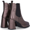 Alpe Pewter/Bronze Leather Platform Boots