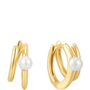 ania-haie-chic-creator-gold-pearl-double-hoop-earrings