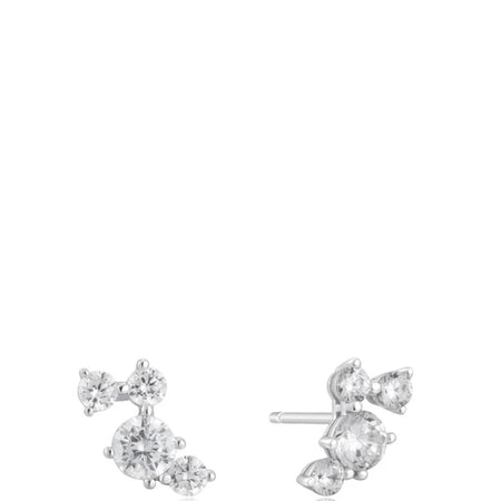 Ania Haie Chic Creator Silver Stud Earrings