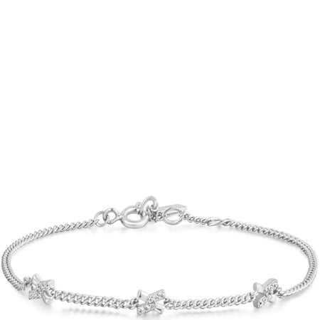 Ania Haie Dusk Divas Silver Cross Station Bracelet