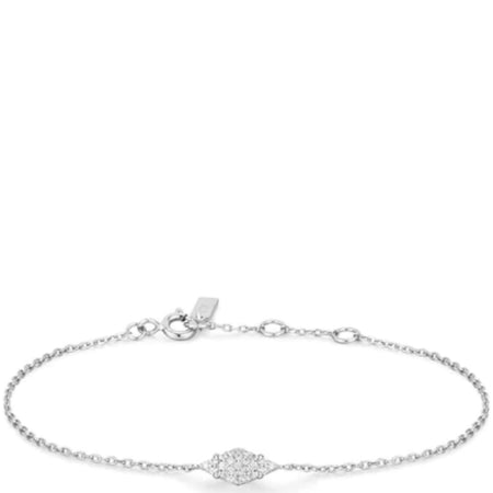 Ania Haie Dusk Divas Silver Pave Bracelet