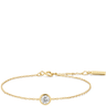 ladies simple gold bracelet