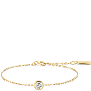 ladies simple gold bracelet