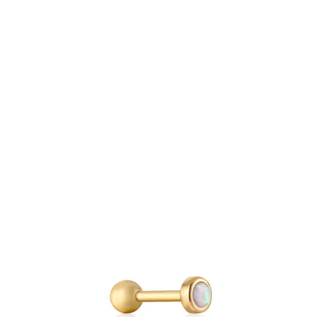 Ania Haie Gold Kyoto Opal Bezel Single Earring