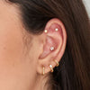 Ania Haie Gold Kyoto Opal Bezel Single Earring