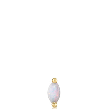Ania Haie Gold Kyoto Opal Marquise Single Earring