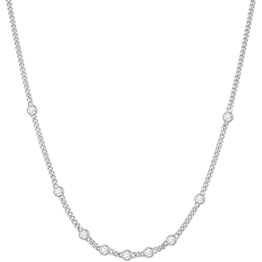 ania-haie-melodic-poet-silver-round-stone-chain-necklace