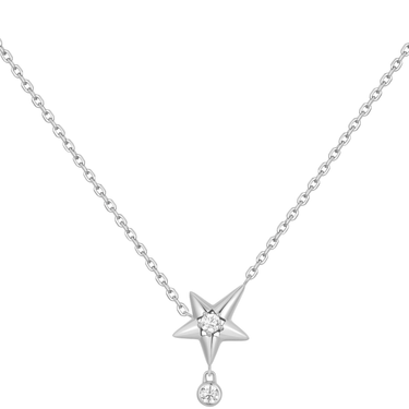 ania-haie-melodic-poet-silver-star-drop-necklace