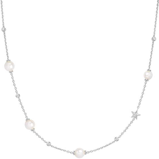 ania-haie-miss-dainty-silver-pearl-star-station-necklace