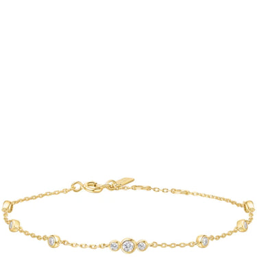 Ania Haie Miss Dainty Gold Cubic Zirconia Bracelet