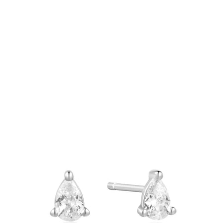 Ania Haie Miss Twinkle Silver Pear Shaped Studs