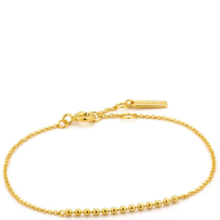 Ania Haie Modern Gold Multiple Ball Dainty Bracelet