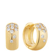 Ania Haie Modern Muse Gold Chubby Huggie Hoop Earrings