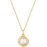 Ania Haie Modern Muse Gold Pearl Sphere Pendant Necklace