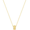 Ania Haie Polished Punk Gold Geometric Sparkle Pendant Necklace