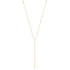 Ania Haie Polished Punk Gold Sparkle Point Y Necklace