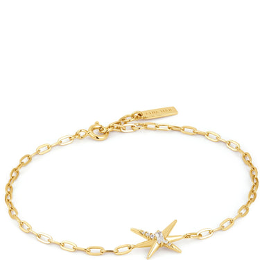 Ania Haie Polished Punk Gold Spike Bracelet