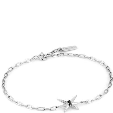 Ania Haie Polished Punk Silver Spike Bracelet