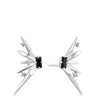 Ania Haie Polished Punk Silver Spike Stud Earrings