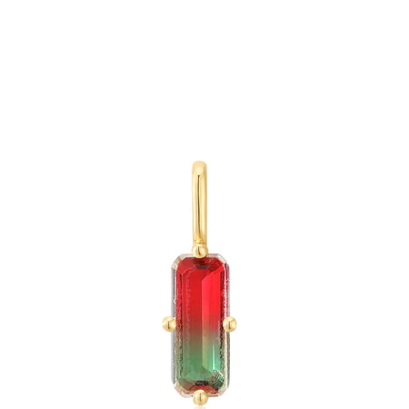 Ania Haie Pop Charms Gold Faceted Red Charm