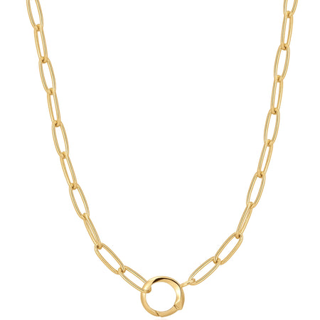 Ania Haie Pop Charms Gold Link Chain Charm Necklace