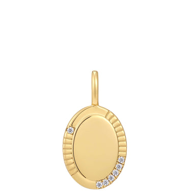 Ania Haie Pop Charms Gold Oval Charm