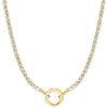 Ania Haie Pop Charms Gold Sparkle Chain Charm Connector Necklace