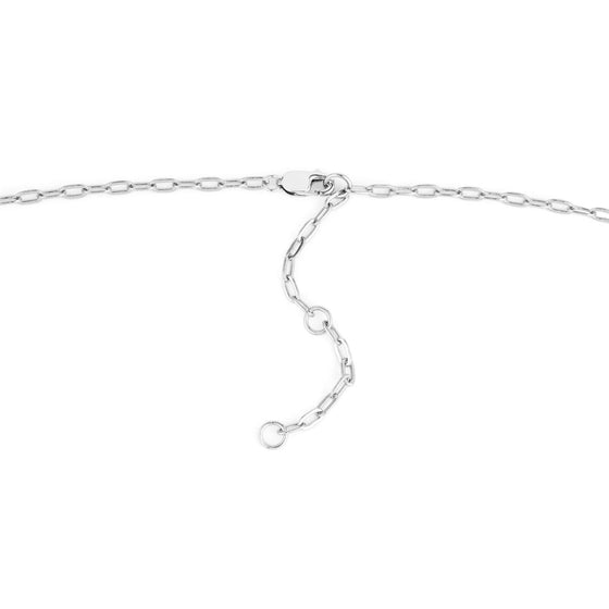 Ania Haie Pop Charms Silver Shimmer Chain Charm Necklace