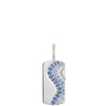 Ania Haie Pop Charms Silver Wave Blue Sparkle Charm