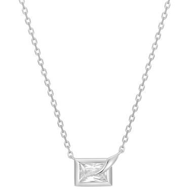 ania-haie-reimaginer-silver-bezel-set-cube-necklace