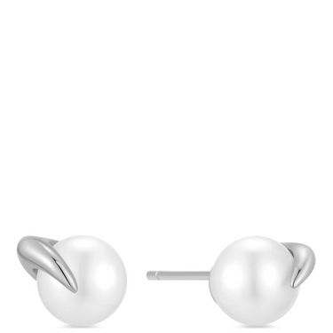 ania-haie-reimaginer-silver-pearl-claw-stud-earrings
