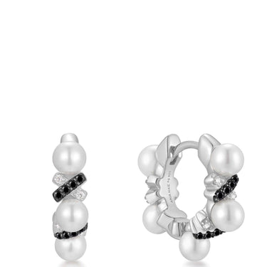 ania-haie-reimaginer-two-tone-sparkling-braided-shell-pearl-huggie-hoop-earrings