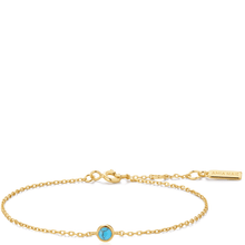 ania-haie-ripple-joy-gold-simple-turquoise-bracelet