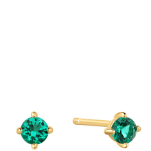 Ania Haie Ripple Joy Green Stud Earrings