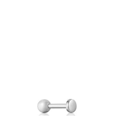 Ania Haie Silver Disc Barbell Single Earring
