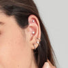 Ania Haie Silver Disc Barbell Single Earring