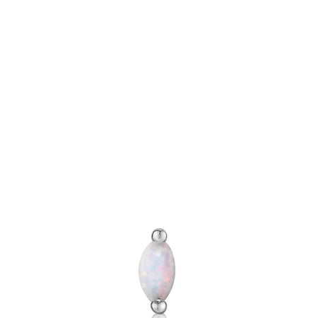 Ania Haie Silver Kyoto Opal Marquise Single Earring