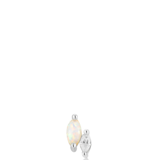 Ania Haie Silver Opal & Sparkle Single Earring