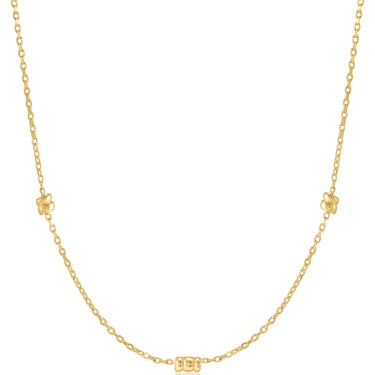 Ania Haie Smooth Operator Gold Smooth Twist Chain Necklace